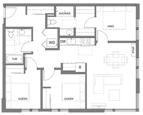 4525 SW California Street Studio-3 Beds Apartment for Rent - Photo Gallery 54